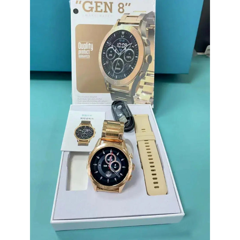 Premium Fossil Gen 8 Smart Watch – Dual Strap | Round Dial | Stylish & Smart