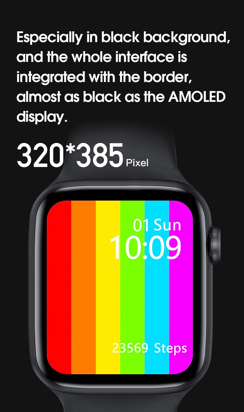 W26 Smart Watch – Bluetooth Calling, Music Player, Heart Rate Monitor & Smart Split-Screen Display