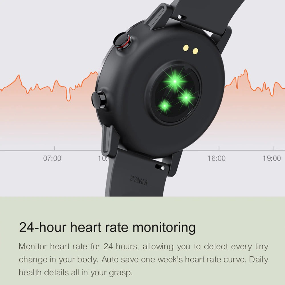 Haylou RT Solar LS05S (Solar 2) Smartwatch – 1.28” HD Display, Heart Rate Monitor, Sports Modes & Fitness Tracking