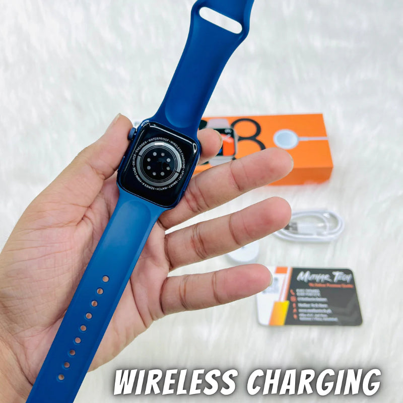 T8 Pro Max Smartwatch – 1.99” Bezel-Less Display | Series 8 Design | Always-On Display Feature