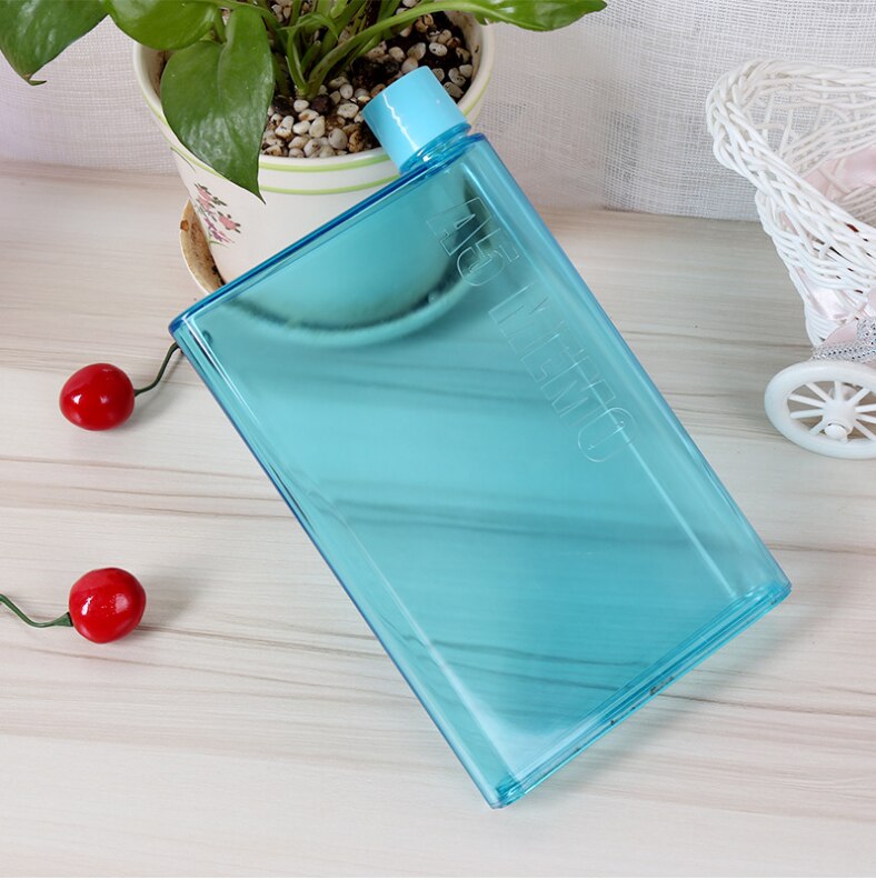Portable A5 MEMO Notebook Water Bottle – Unbreakable & Shatterproof