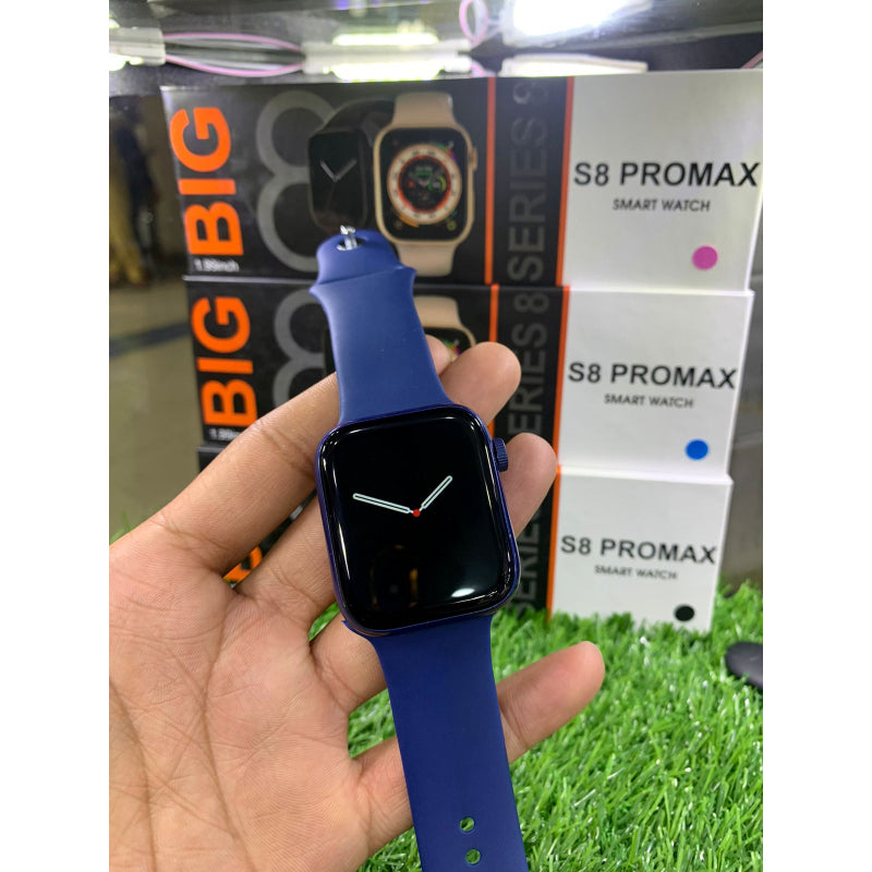 S8 Pro Max Smart Watch – 1.99” Always-On Display | Series 8 Inspired Design | Premium Features