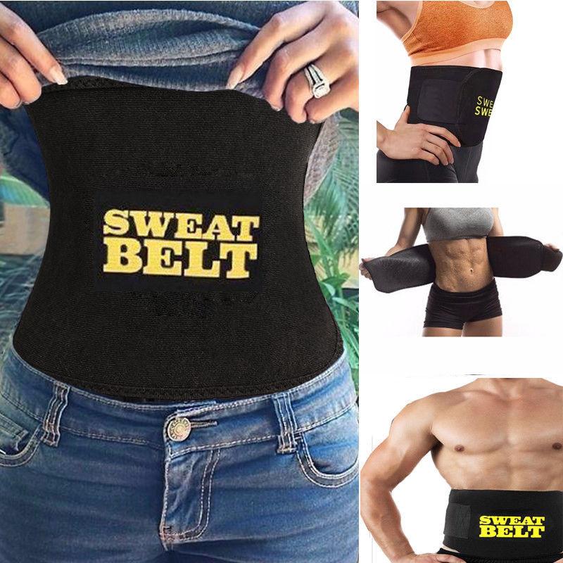 Unisex Sweat Belt Waist Trimmer – Shapewear Corset for Walking, Jogging & Body Control