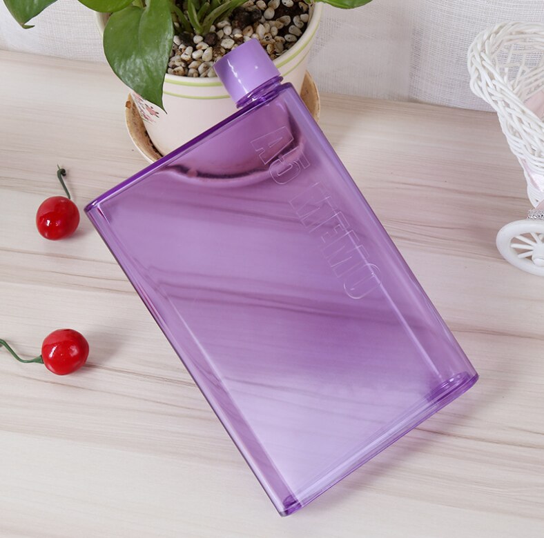 Portable A5 MEMO Notebook Water Bottle – Unbreakable & Shatterproof