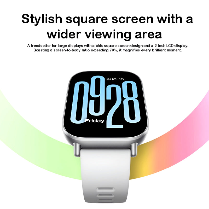 Redmi Watch 5 Active – 2" HD Display | Bluetooth Calling | 12-Day Battery Life | Smart Fitness Tracker