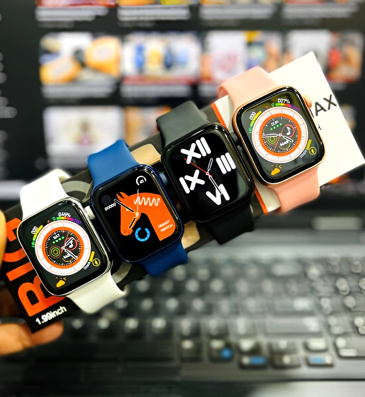 S8 Pro Max Smart Watch – 1.99” Always-On Display | Series 8 Inspired Design | Premium Features