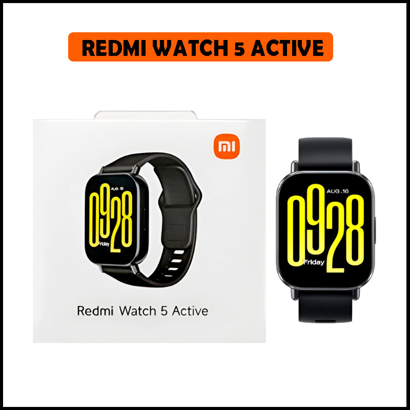 Redmi Watch 5 Active – 2" HD Display | Bluetooth Calling | 12-Day Battery Life | Smart Fitness Tracker