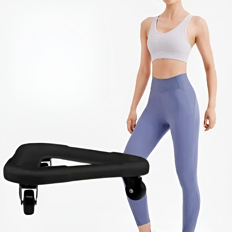 Three-Wheel Ab Roller – Premium Core Workout Equipment for Home Fitness