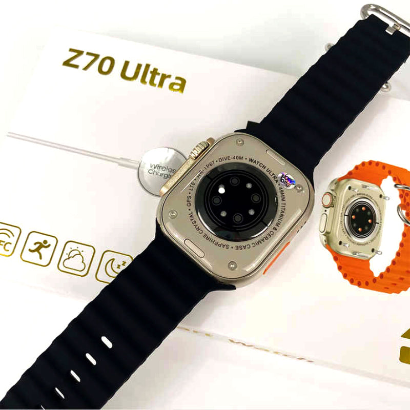 Z70 Ultra Smartwatch – 2.01” Infinite Display | Series 8 Design | Bluetooth Calling | Bold & Smart