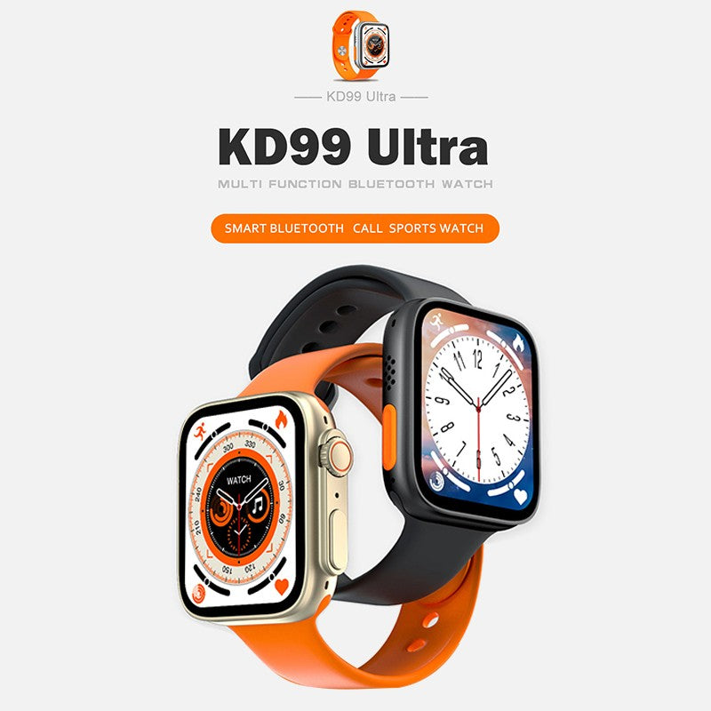 KD99 Series 8 Ultra Smart Watch – 1.99” HD Display, Fitness & Health Tracker, Bluetooth Calling, Sleek Premium Design