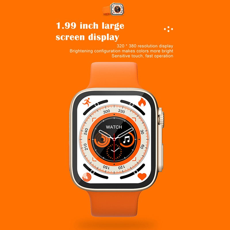 KD99 Series 8 Ultra Smart Watch – 1.99” HD Display, Fitness & Health Tracker, Bluetooth Calling, Sleek Premium Design