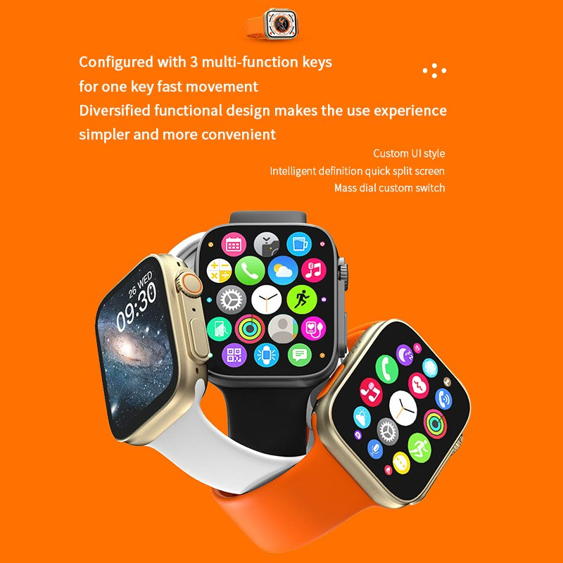 KD99 Series 8 Ultra Smart Watch – 1.99” HD Display, Fitness & Health Tracker, Bluetooth Calling, Sleek Premium Design