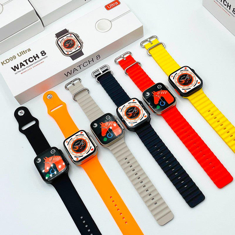 KD99 Series 8 Ultra Smart Watch – 1.99” HD Display, Fitness & Health Tracker, Bluetooth Calling, Sleek Premium Design