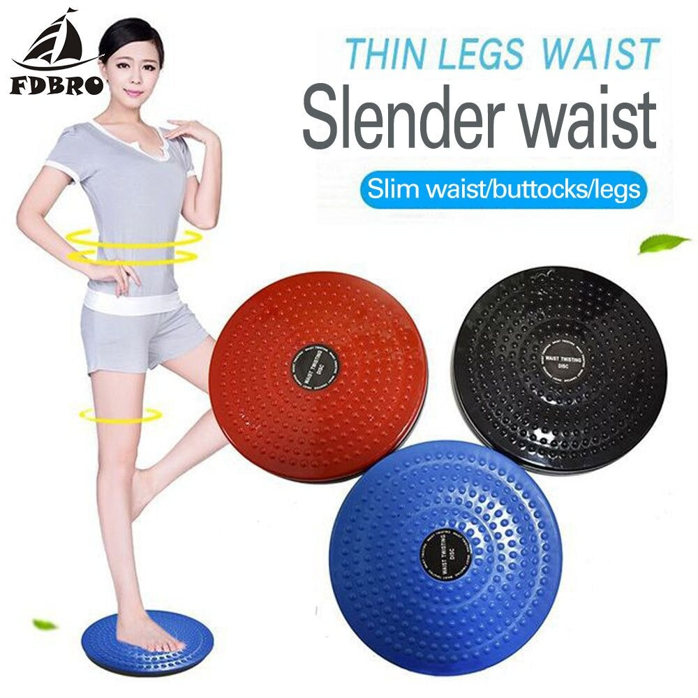 Twister Plate Exercise Gear – Plastic Waist Twist Disc for Core & Waist Toning