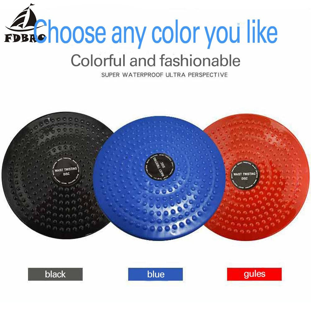 Twister Plate Exercise Gear – Plastic Waist Twist Disc for Core & Waist Toning