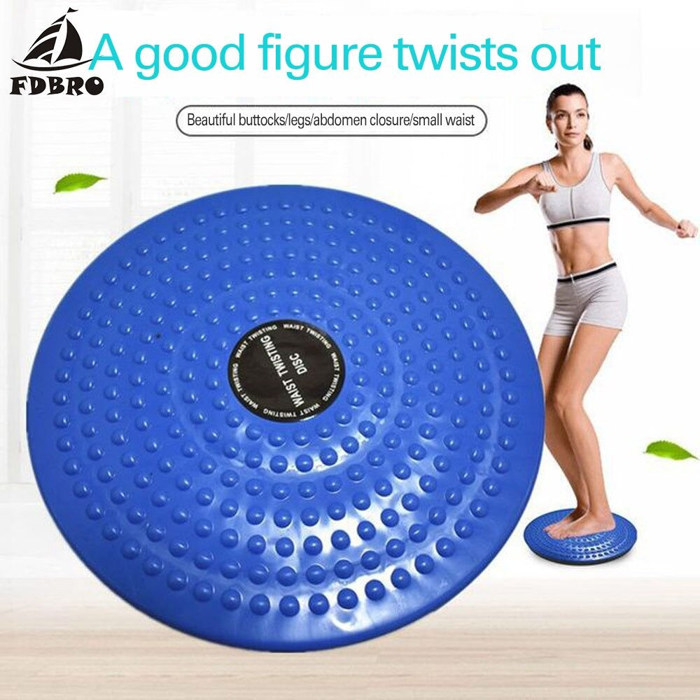 Twister Plate Exercise Gear – Plastic Waist Twist Disc for Core & Waist Toning