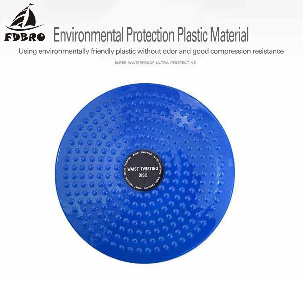 Twister Plate Exercise Gear – Plastic Waist Twist Disc for Core & Waist Toning