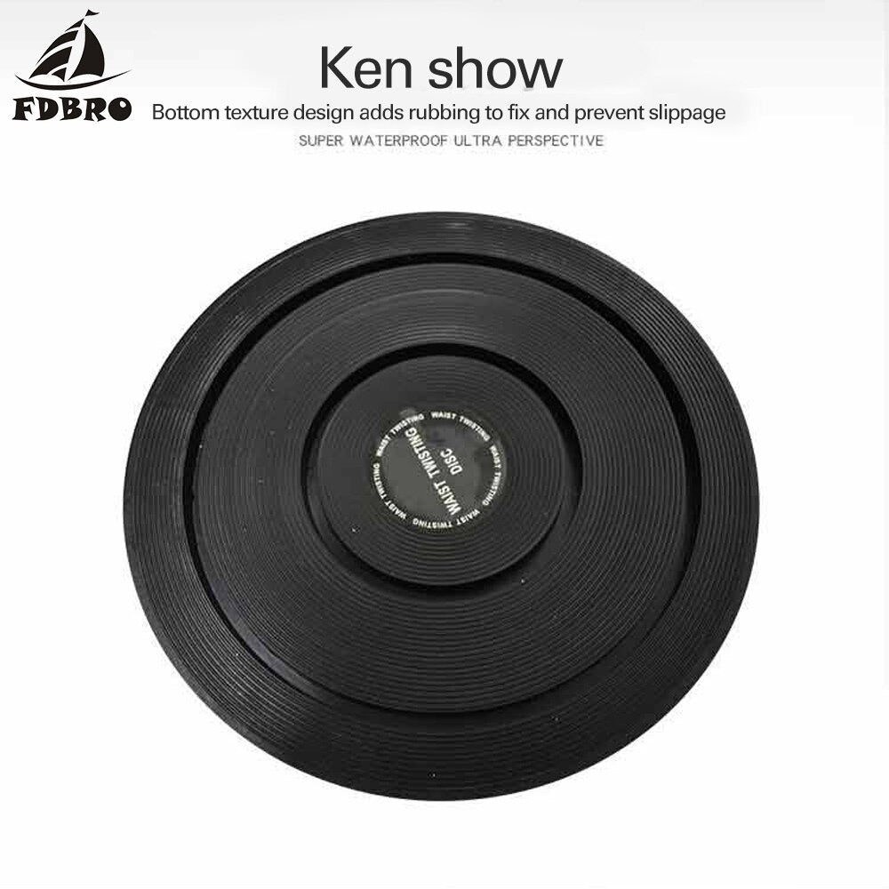 Twister Plate Exercise Gear – Plastic Waist Twist Disc for Core & Waist Toning