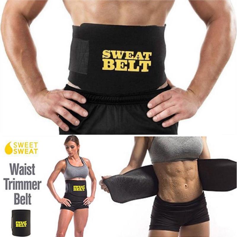 Unisex Sweat Belt Waist Trimmer – Shapewear Corset for Walking, Jogging & Body Control