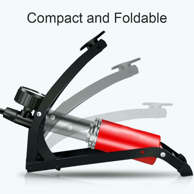 Multipurpose High Pressure Foot Pedal Air Pump For Cars/ Bikes & Bicycle