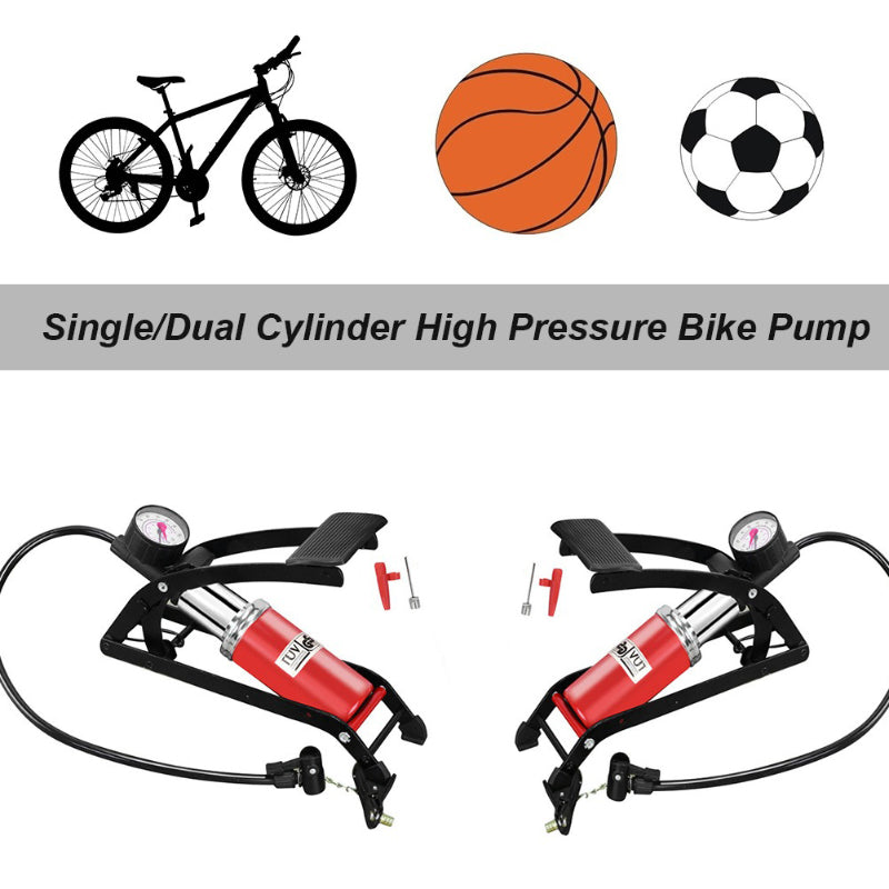 Multipurpose High Pressure Foot Pedal Air Pump For Cars/ Bikes & Bicycle