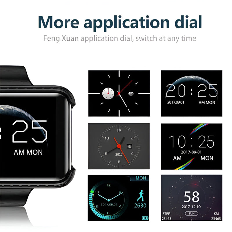 i5S Smart Mobile Watch – 2.2" HD Display | SIM & TF Card Support | Stylish Multi-Functional Smartwatch with Silicone Strap
