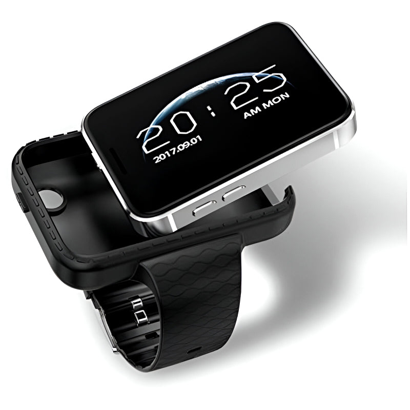 i5S Smart Mobile Watch – 2.2" HD Display | SIM & TF Card Support | Stylish Multi-Functional Smartwatch with Silicone Strap