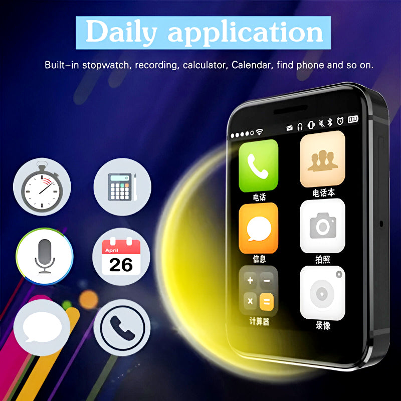 i5S Smart Mobile Watch – 2.2" HD Display | SIM & TF Card Support | Stylish Multi-Functional Smartwatch with Silicone Strap