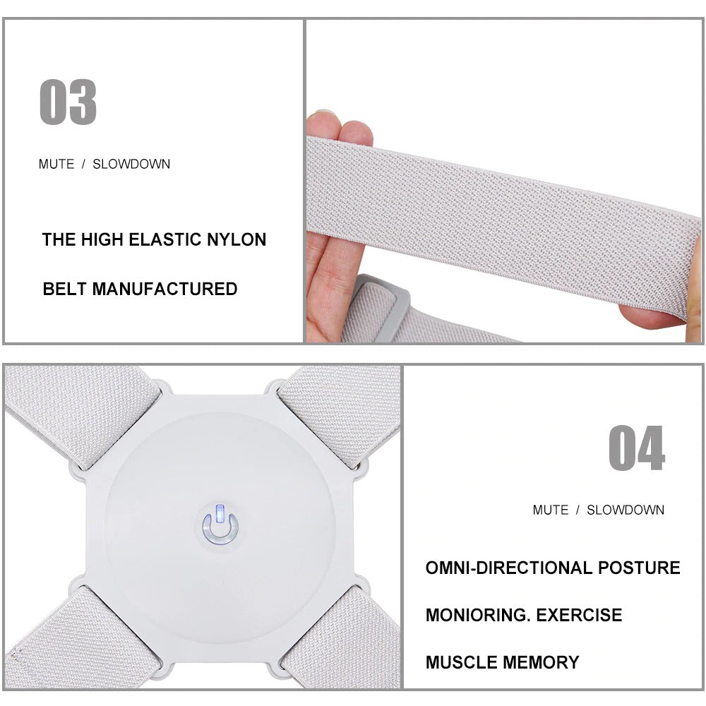 Smart Back Posture Corrector – Intelligent Shoulder & Spine Support Belt