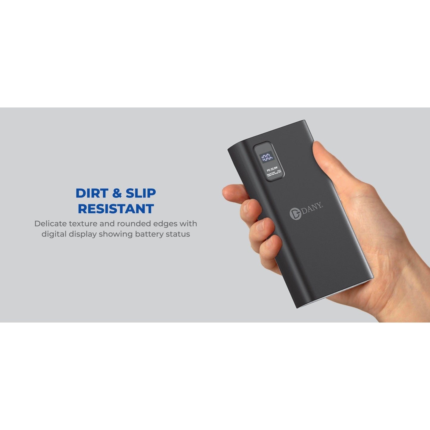 Titan T-100 20000mAh Compact Power Bank | Quick Charge Technology | High Capacity