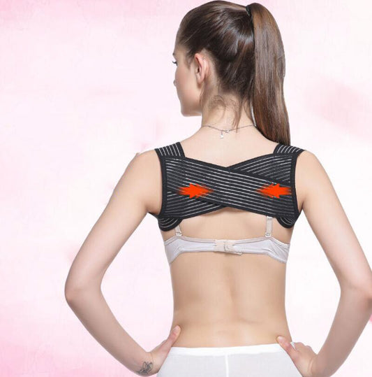 Posture Corrector for Adults & Children – Adjustable Back Support Belt