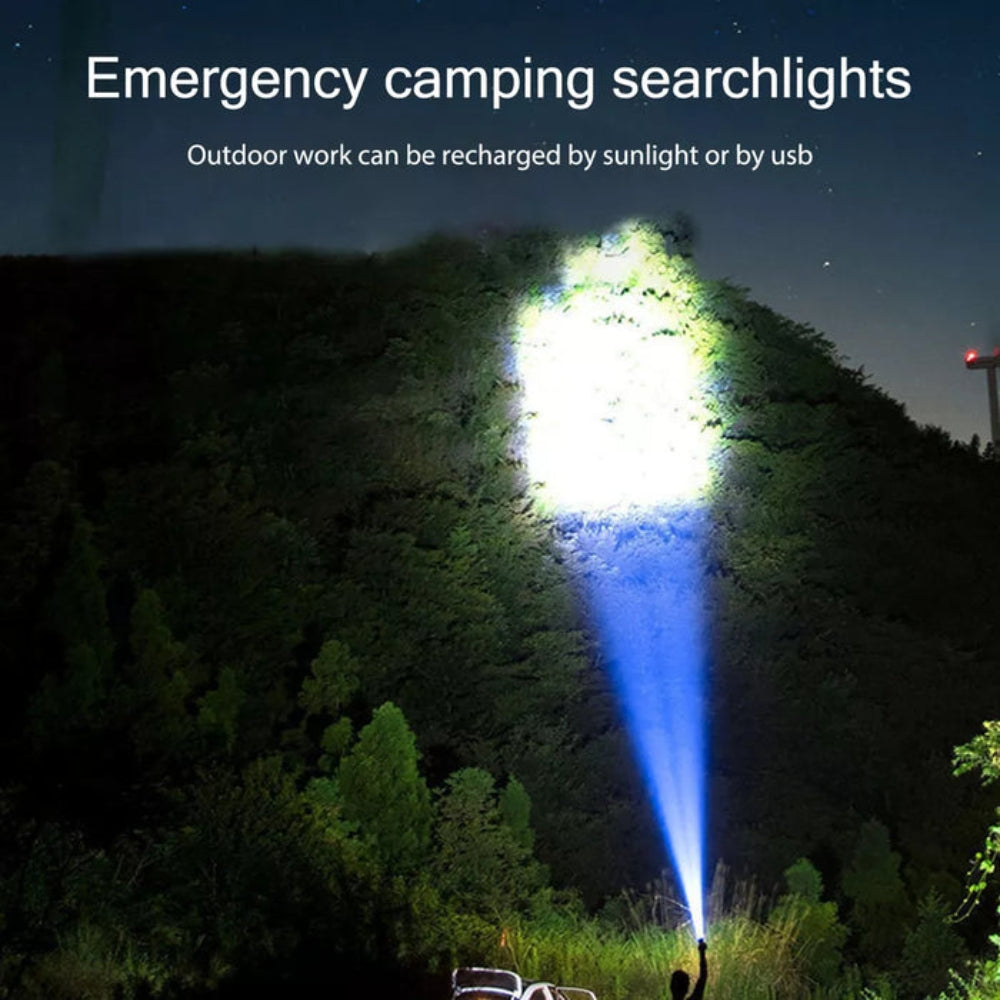 Multifunctional Portable 38W Solar Emergency Lamp with Power Bank