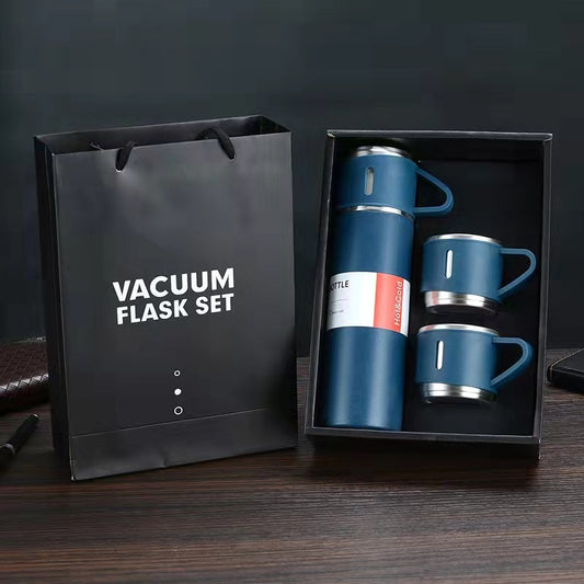 500ml Premium Food-Grade Stainless Steel Insulated Flask Set