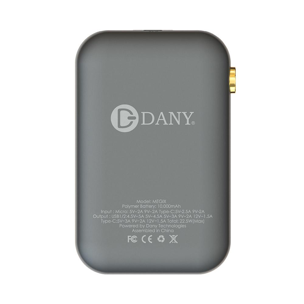 10000mAh Danny Magix Power Bank | QUALCOMM Quick Charge 3.0 | Fast & Efficient Charging
