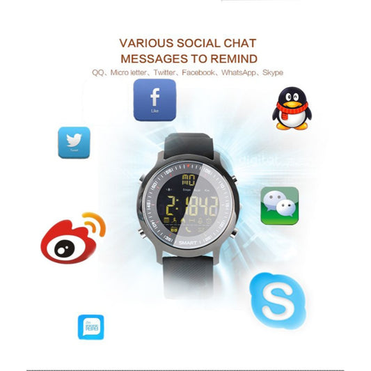 EX18 Smart Sports Watch – Rugged IP67 Waterproof Fitness Wristwatch with Long Battery Life & Outdoor Tracking