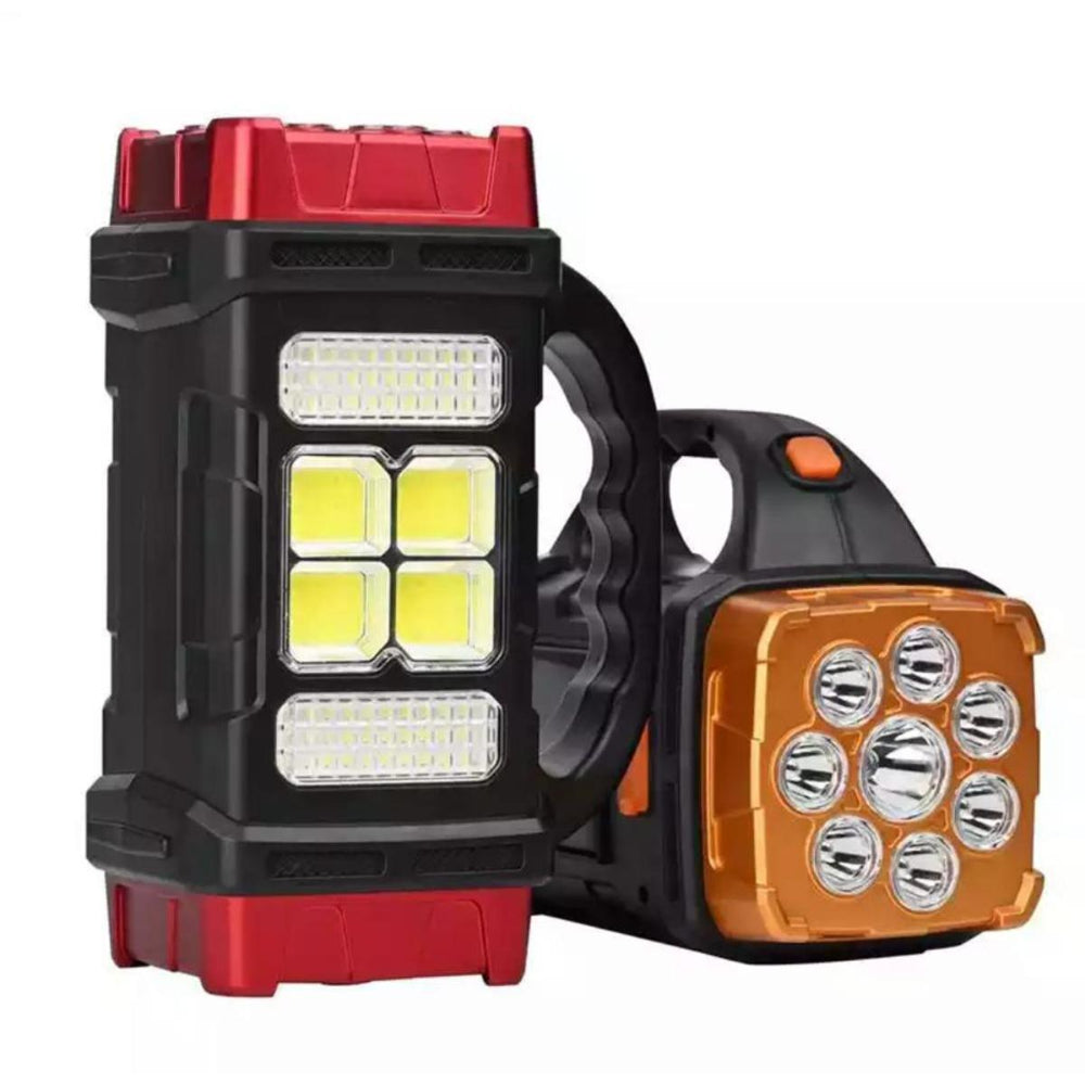 Multifunctional Portable 38W Solar Emergency Lamp with Power Bank