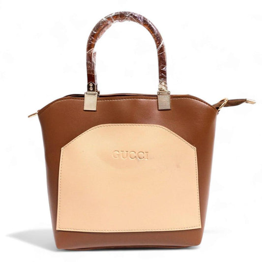 Women's PU Leather Embossed Hand Bag
