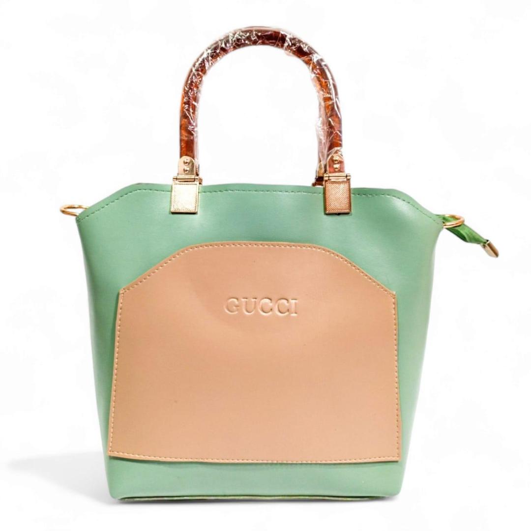 Women's PU Leather Embossed Hand Bag