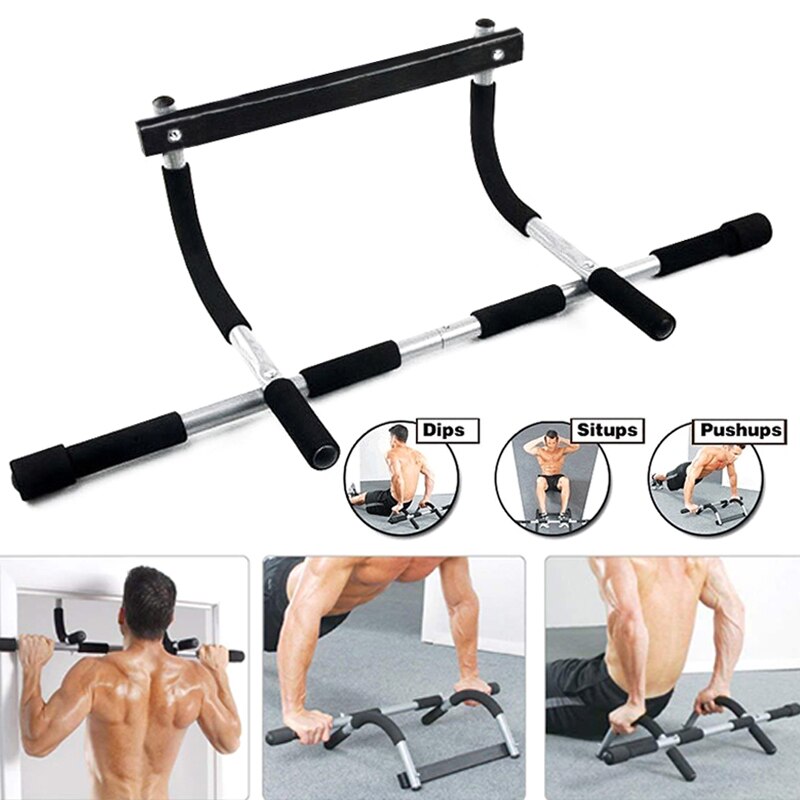 Newly Iron Portable Pull-Up & Sit-Up Door Bar for Upper Body Workout