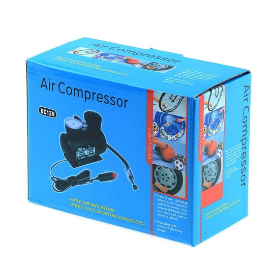 Mini 12V 300PSI Portable Electric Car Air Pump & Tire Compressor