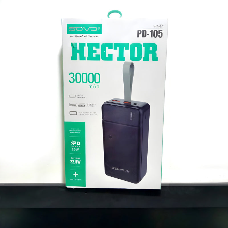 SOVO PD-105 Hector 30,000mAh 22.5W PD Fast Charging Portable Power Bank