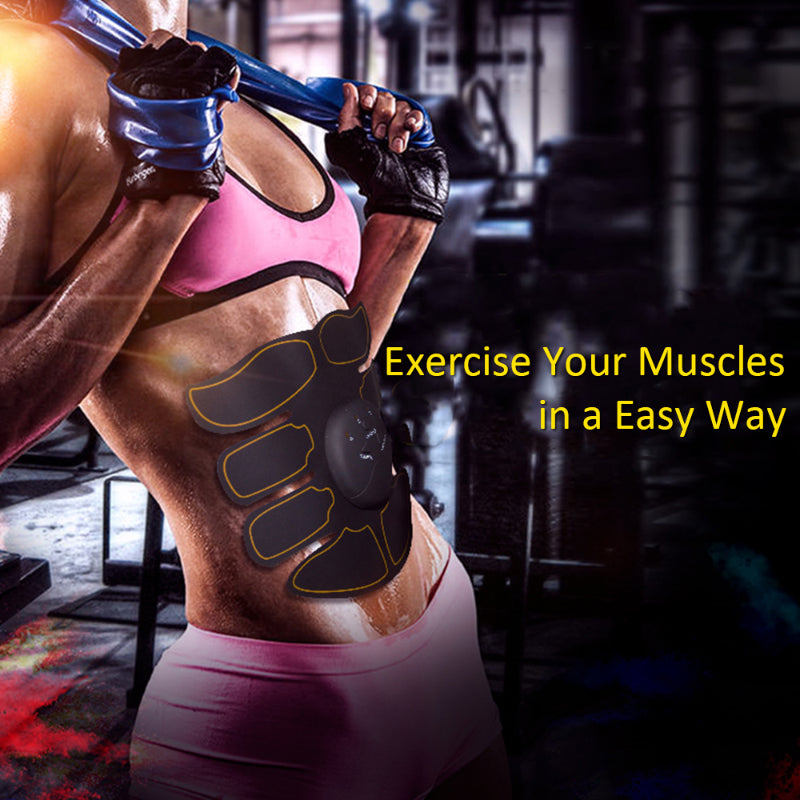 EMS Multi-Purpose Fitness Abdominal Muscle Trainer | Home Electric Belly Exercise Machine