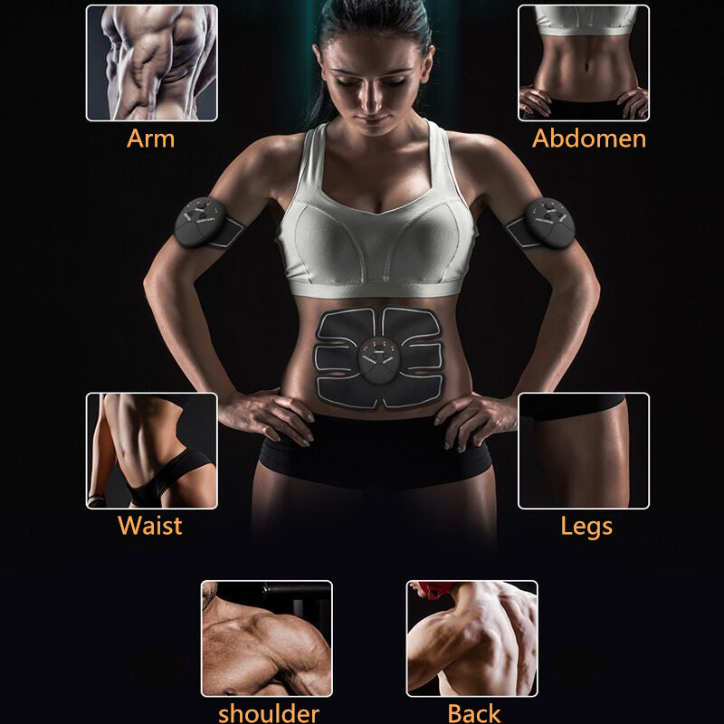 EMS Multi-Purpose Fitness Abdominal Muscle Trainer | Home Electric Belly Exercise Machine