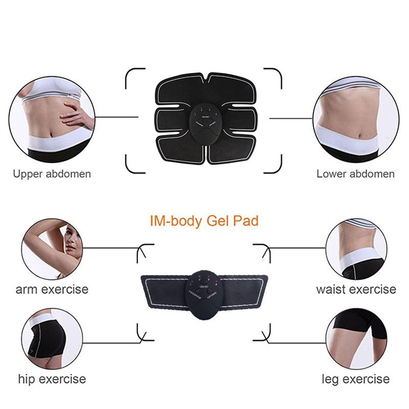 EMS Multi-Purpose Fitness Abdominal Muscle Trainer | Home Electric Belly Exercise Machine
