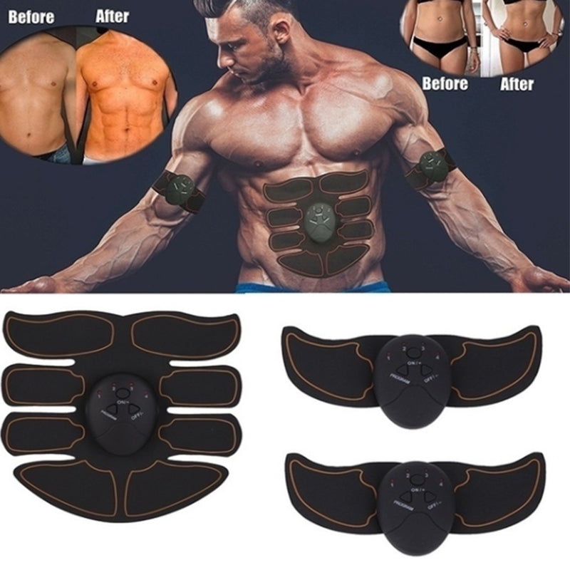 EMS Multi-Purpose Fitness Abdominal Muscle Trainer | Home Electric Belly Exercise Machine