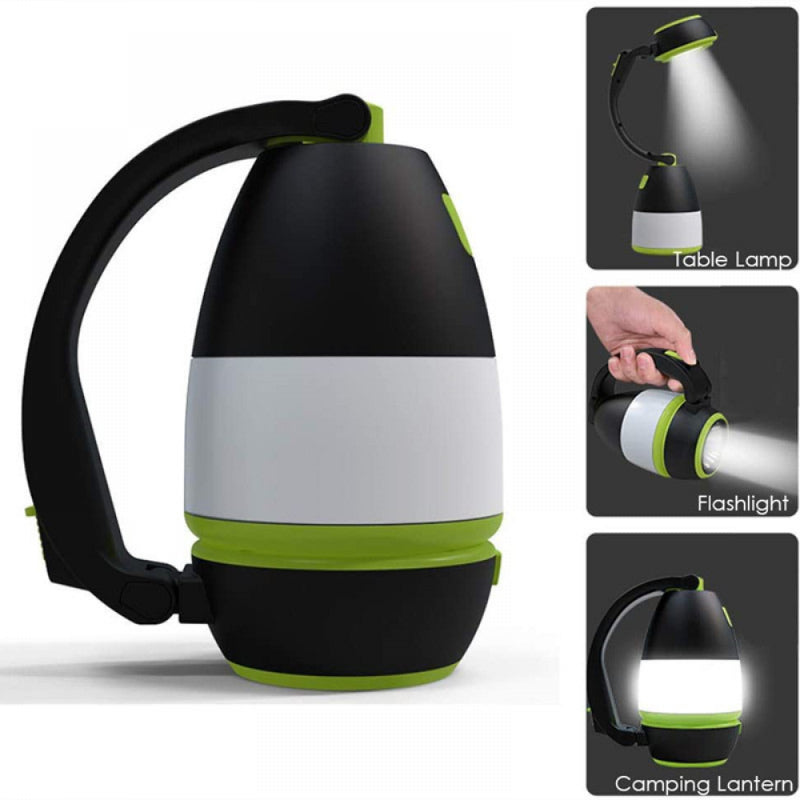 Multi-Functional Portable Rechargeable Camping Lantern – Flashlight & Power Bank