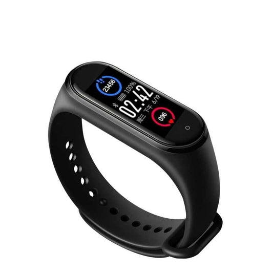 M5 Smart Fitness Watch – Bluetooth Music Playback, Heart Rate & BP Monitor, Waterproof Activity Tracker Bracelet