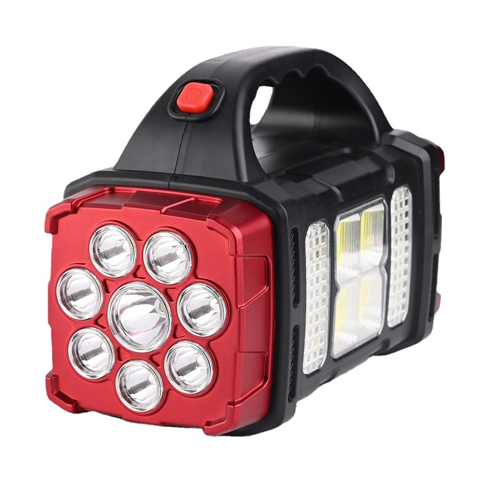 Multifunctional Portable 38W Solar Emergency Lamp with Power Bank