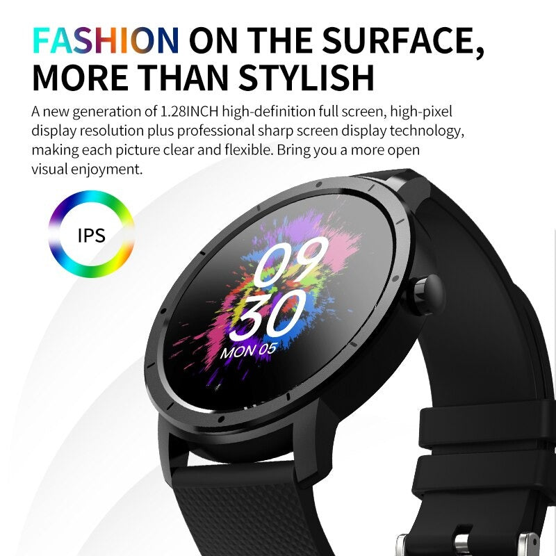 HW21 Smart Fitness Watch – IP68 Waterproof Bluetooth Smartwatch with Heart Rate Monitor for Men & Women